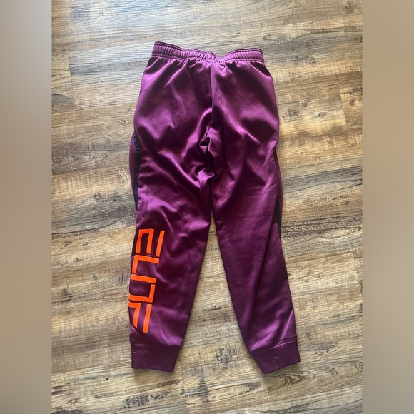 Nike Purple and Orange Jogger Sweatpants - Picture 3 of 3
